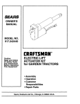 Craftsman 917.242440 Owner`s manual