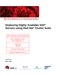 Red Hat CLUSTER SUITE FOR ENTERPRISE LINUX 5.2 Installation guide