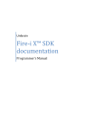 Fire-i X&trade; SDK documentation