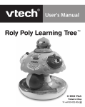 VTech Roly Poly Learning Tree User`s manual