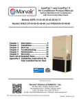 Marvair AVPA42 Product manual