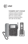 AT&T CL80111 User`s manual