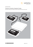 Sartorius CH1NE Operating instructions