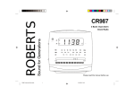 Roberts CR987 Specifications