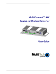 Multitech MTCMR-E User guide