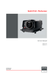 Barco BarcoSLM G8 Service manual