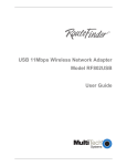 Multitech RF802USB User guide