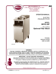 Wells WFPE-30F Operating instructions