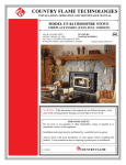 Country Flame HR-01 Operating instructions