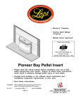 metrofires Bay Insert Owner`s manual