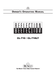Runco DR-300c User`s manual
