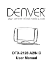Denver DTX-2128 User manual
