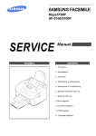 Samsu SF-3100T Service manual