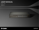 D-Link DSS-16+ User manual