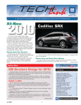 Cadillac 2010 SRX Crossover Owner`s manual