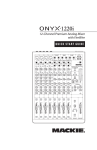 Mackie ONYX 1220i Technical information