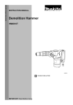 Makita HM0810T Instruction manual