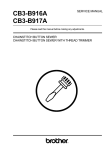 Brother CB3-B916A Service manual