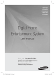 Samsung HT-F453K User manual