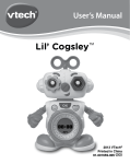 VTech Lil Cogsley User`s manual