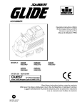 Windsor SGE32 Operating instructions