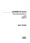 Camerio RX368_V2 User guide