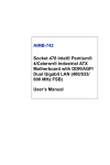 Advantech AIMB-742 User`s manual