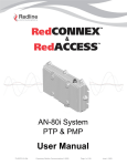 Redline Communications AN-50e User manual