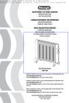 DeLonghi HMP1500 MICA Panel Heater Owner`s Manual | Sylvane