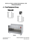 Vulcan-Hart VCM72 ML-135129 Specifications