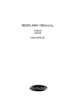 Canon SEAFLASH 150DIGITAL User manual