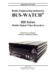 Radio Engineering Industries Digital BUS-WATCH User manual