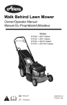 Ariens 911183-LM21S Classic Specifications