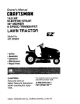 Craftsman 917.272011 Owner`s manual