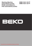 Beko WMB 61031 M Specifications
