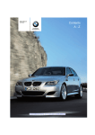 BMW 2006 5 Series Owner`s manual