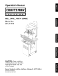 Craftsman 351.211970 Operator`s manual