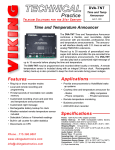 Viking K-2000-DVA Specifications