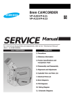 Samsung VP-D19 Service manual