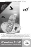 BT Freelance XC 500 User guide