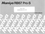 Mamiya RB67 Pro S Specifications