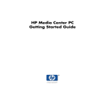 HP Media Center User`s guide