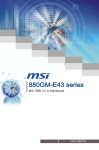 MSI MS-7596 (v1.x) User`s manual