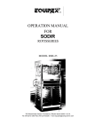 Equipex RBE-25 Operator`s manual