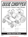 Dixie Chopper 2007 Owner`s manual