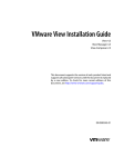 VMware VIEW COMPOSER 2.5 Installation guide