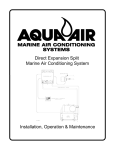Direct Expansion Split Marine Air Conditioning System Installation