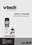 VTech DECT 6.0 CS6229-4 User`s manual
