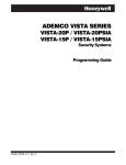 ADEMCO VISTA-15PSIA Specifications