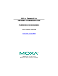 Moxa Technologies DE-304 Installation guide